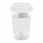 Reusable Coffee Cups - Aztec Double Wall Glass Cup