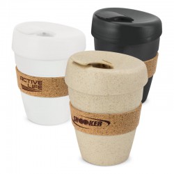 Reusable Coffee Cups - Express Cup Deluxe - Cork Band