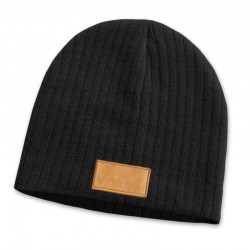 Beanies - Nebraska Cable Knit Beanie with Patch