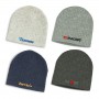 Beanies - Nebraska Heather Cable Knit Beanie