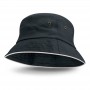 Wide Brim Hats - Bondi Bucket Hat - White Sandwich Trim