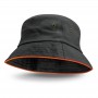 Wide Brim Hats - Bondi Bucket Hat - Coloured Sandwich Trim
