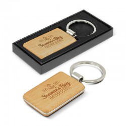 Metal Keyrings - Echo Key Ring - Rectangle