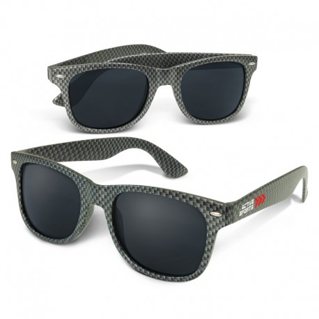 Promotional Journals & Noteboooks - Malibu Premium Sunglasses - Carbon Fibre