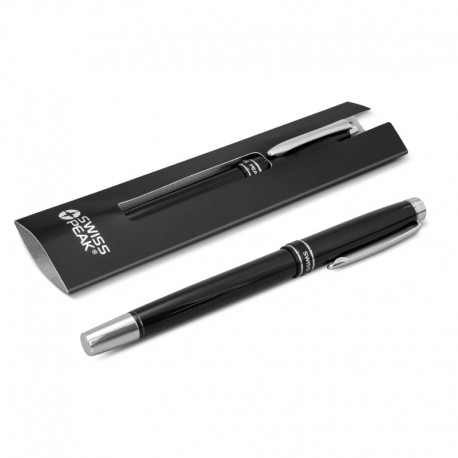 Metal Promotional Pens - Swiss Peak Heritage Rollerball Pen