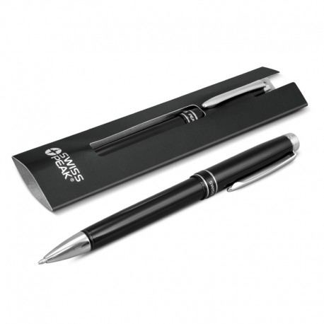 Metal Promotional Pens - Swiss Peak Heritage Ballpoint Pen