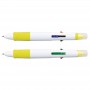 Plastic Promotional Pens - Tetra Highlighter Plastic Pen
