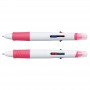 Plastic Promotional Pens - Tetra Highlighter Plastic Pen