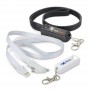 Custom Printed Lanyards - Artex 3-in-1 Charging Lanyard