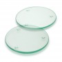 Coasters - Venice Glass Coaster Set of 2 - Round