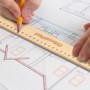 Rulers - Wooden 30cm Ruler