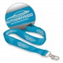 Custom Printed Lanyards - Soft Touch Logo Lanyard