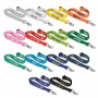 Custom Printed Lanyards - Soft Touch Logo Lanyard