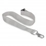 Custom Printed Lanyards - Soft Touch Logo Lanyard