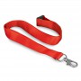 Custom Printed Lanyards - Soft Touch Logo Lanyard