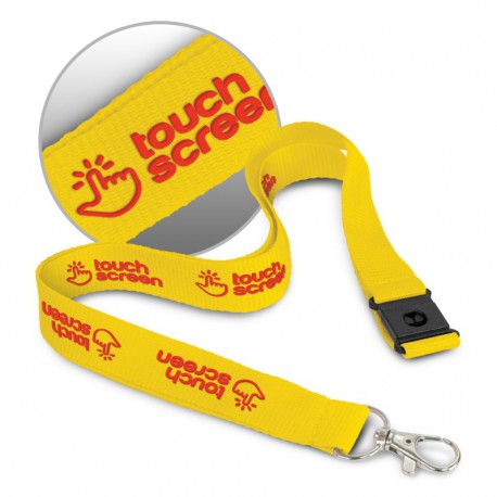 Custom Printed Lanyards - 3D Logo Lanyard