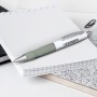 Metal Promotional Pens - White barrel Turbo Metal Pen