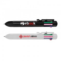 Plastic Promotional Pens - Mega Multi Plastic Pen
