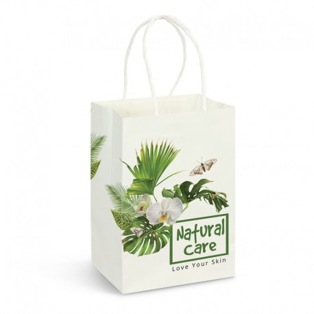 Paper Bags - Small Paper Carry Bag - Full Colour