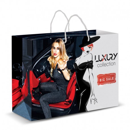 Paper Bags - Extra Large Laminated Paper Carry Bag - Full Colour