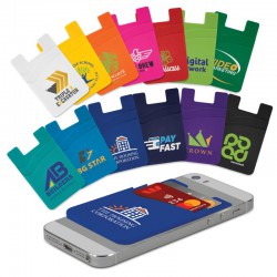 Phone Accessories - Dual Silicone Phone Wallet