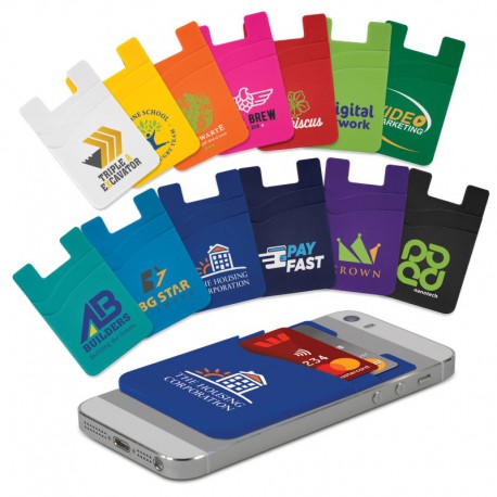 Phone Accessories - Dual Silicone Phone Wallet