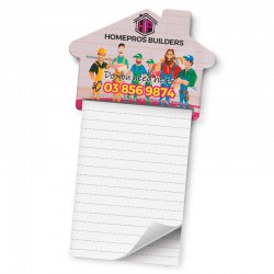Notepads - Magnetic House Memo Pad - A7
