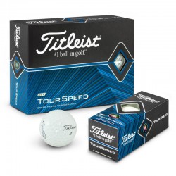 Printed Golf Balls - Titleist Tour Speed Golf Ball