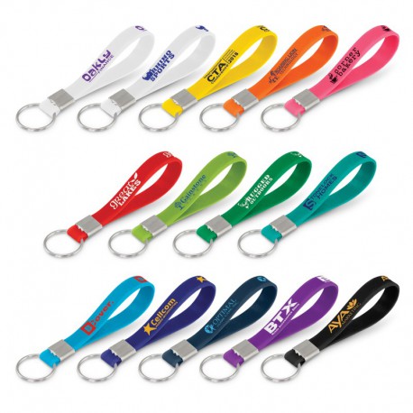 Printed Keyrings - Silicone Key Ring