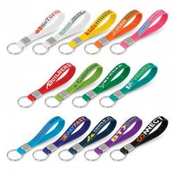 Printed Keyrings - Silicone Key Ring - Debossed