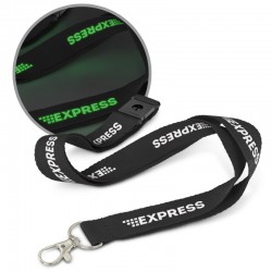 Custom Printed Lanyards - Glow in the Dark Logo Lanyard