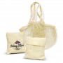 Toiletry Bags - Cotton Mesh Foldaway Tote Bag