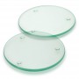 Coasters - Venice Glass Coaster Set of 2 Round - Full Colour