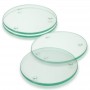 Coasters - Venice Glass Coaster Set of 4 Round - Full Colour