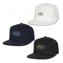 Caps - Regal Flat Peak Cap with Patch