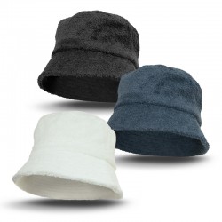 Wide Brim Hats - Bondi Terry Towelling Bucket Hat