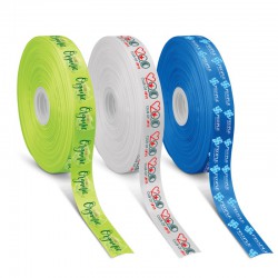 Gift Bags - Personalised Ribbon 50mm - Full Colour