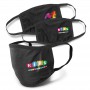 Portable Headphones - Reusable 3-ply Cotton Face Mask - Indent