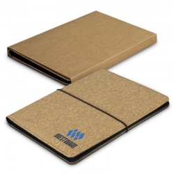 Non Leather Compendiums - Sakura Cork Portfolio - A5