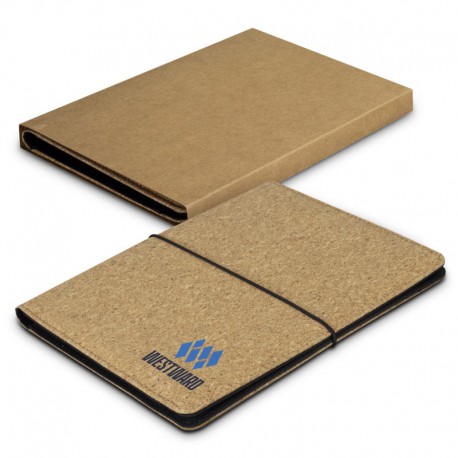 Non Leather Compendiums - Sakura Cork Portfolio - A5