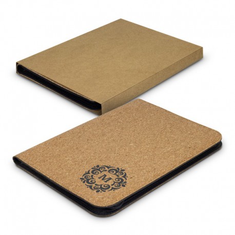Non Leather Compendiums - Sakura Cork Portfolio - A4