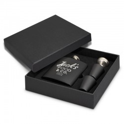 Branded Flasks - Dalmore Hip Flask Gift Set- 170ml
