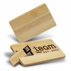 Bamboo Credit Card Flash Drive 8GB