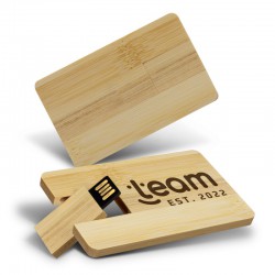 Flash Drives - Bamboo Credit Card Flash Drive 8GB