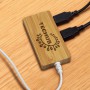 USB Accessories - Bamboo USB Hub