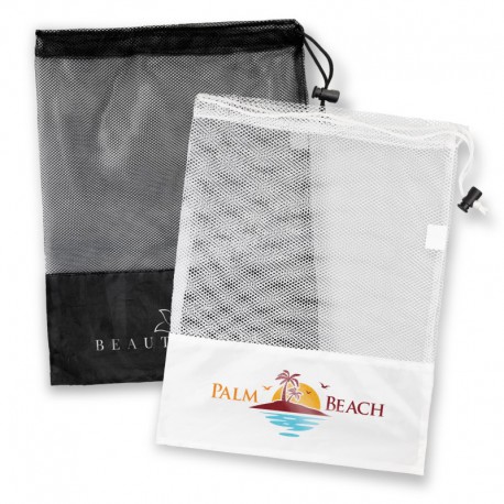 Duffle Bags & Sacks - Drawstring Mesh Bag
