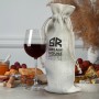 Duffle Bags & Sacks - Jute Wine Drawstring Bag