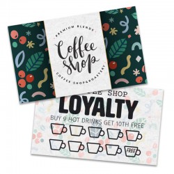 Notepads - Full Colour Loyalty Cards