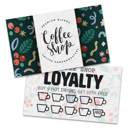 Notepads - Full Colour Loyalty Cards