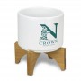 Homeware Products - Planter with Bamboo Base